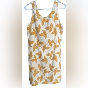 Pineapple Moon Dresses | Woman Size M Color: Gold/Yellow 100% silk